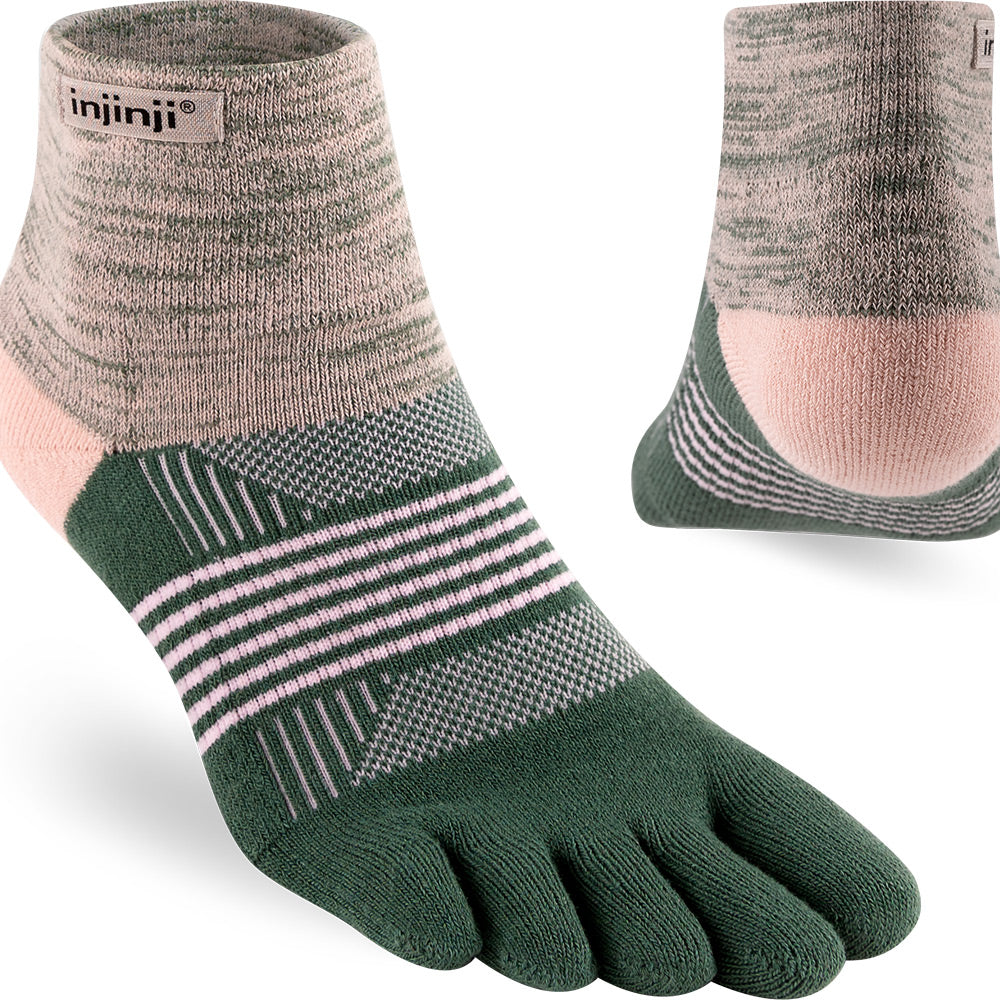 Calcetines Women's Trail Midweight Mini-Crew Kelp