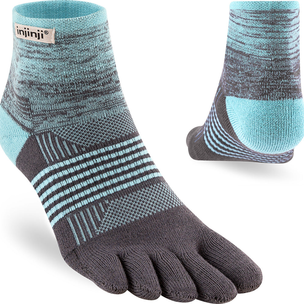 Calcetines Women's Trail Midweight Mini-Crew Seascape