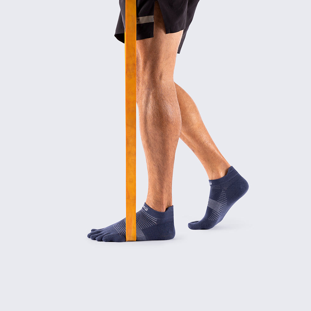 Calcetines Run Lightweight No-Show Navy