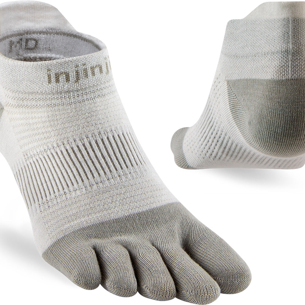 Calcetines Run Lightweight No-Show Sand