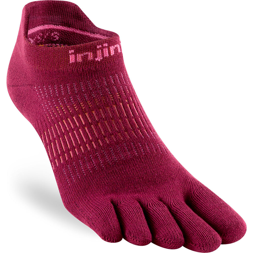 Calcetines Women's Run Lightweight No-Show Beetroot