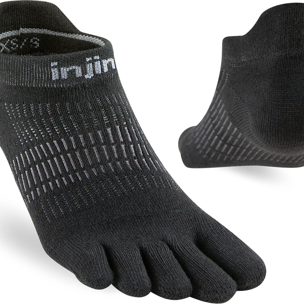 Calcetines Women's Run Lightweight No-Show Black