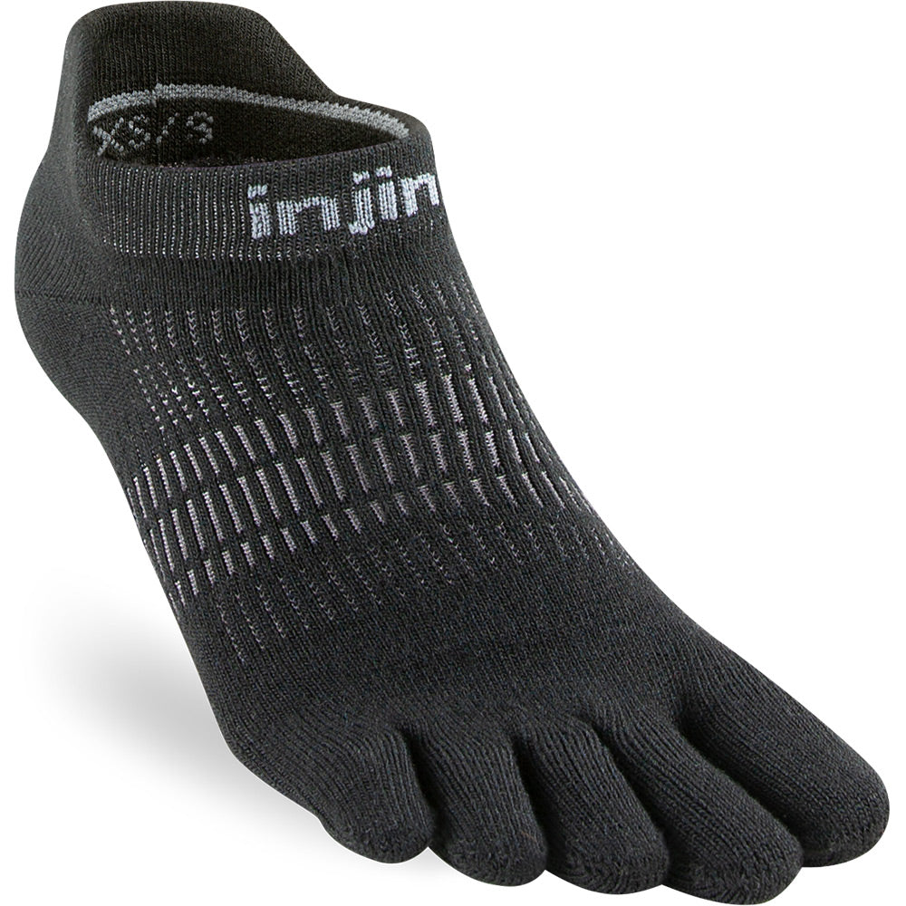 Calcetines Women's Run Lightweight No-Show Black