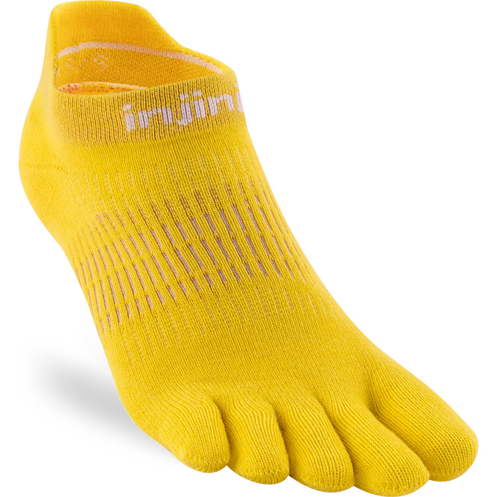 Calcetines Women's Run Lightweight No-Show Lemon