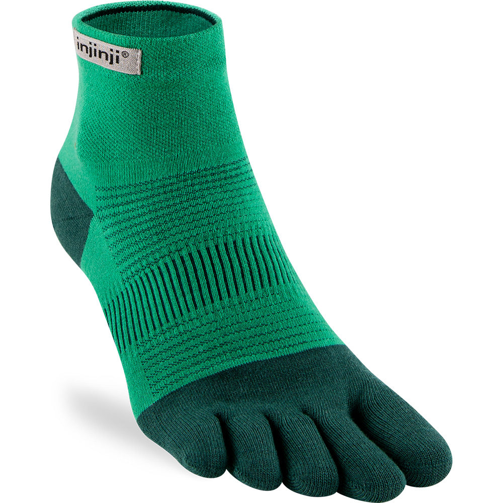 Calcetines Run Lightweight Mini-Crew Fern