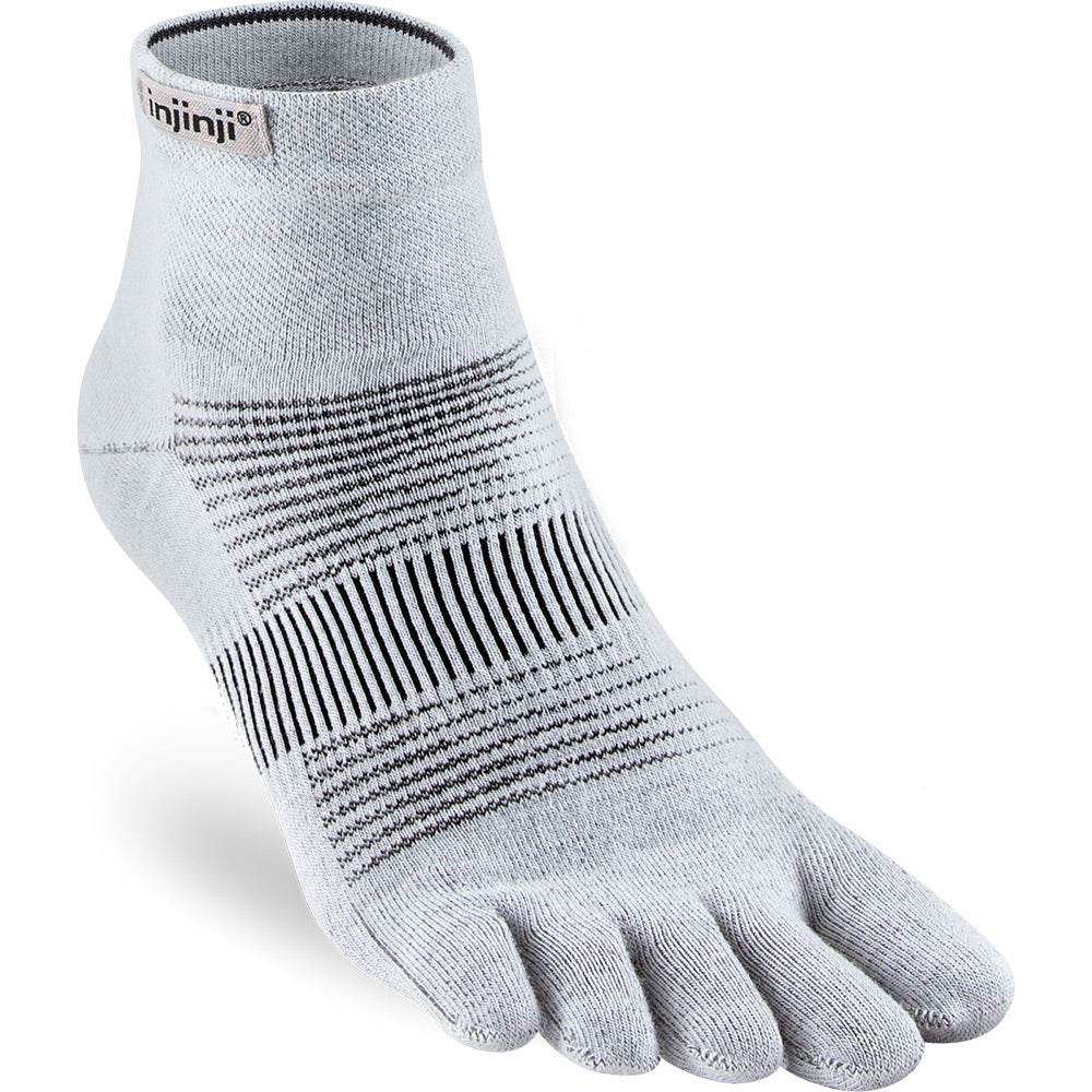 Calcetines Run Lightweight Mini-Crew Grey