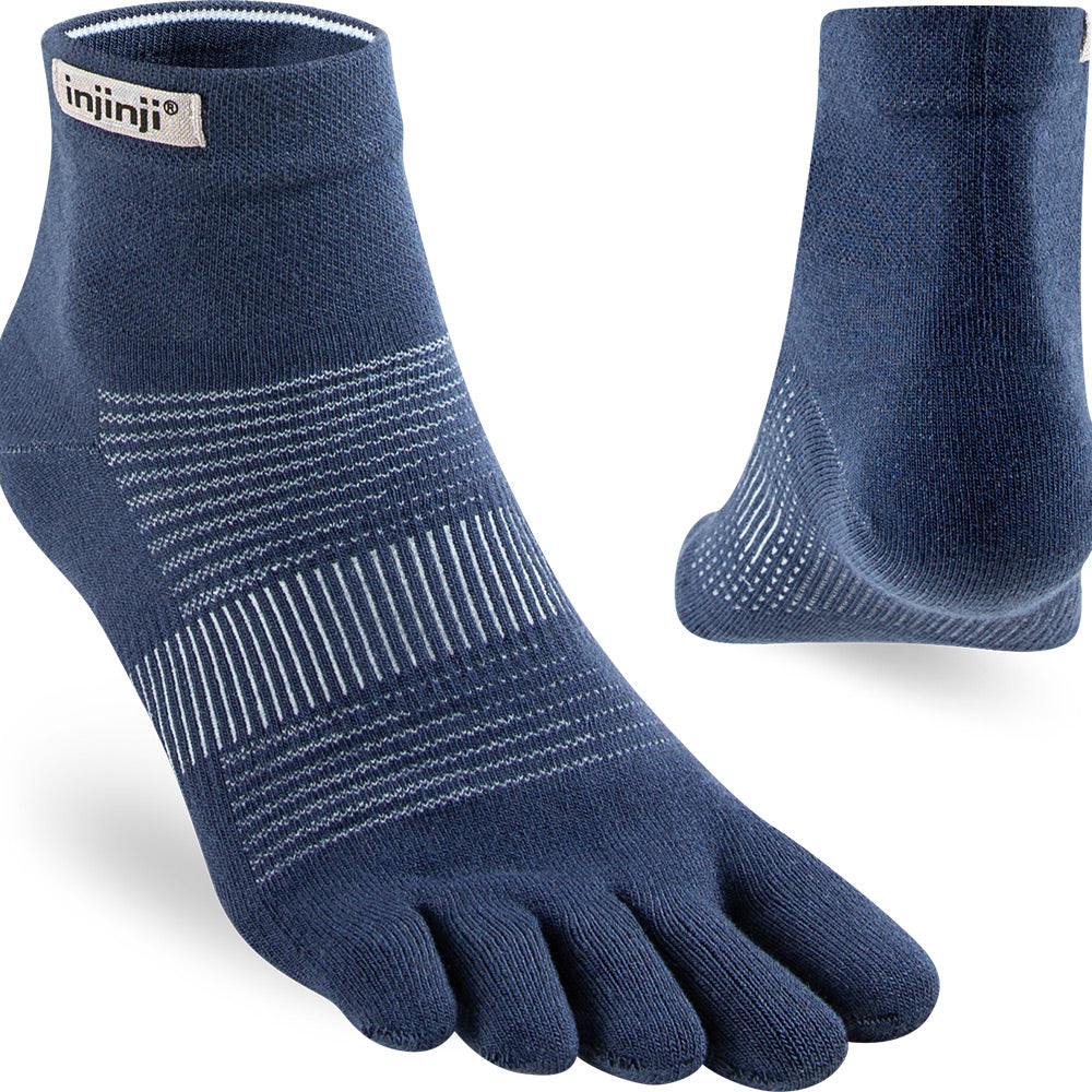 Calcetines Run Lightweight Mini-Crew Navy