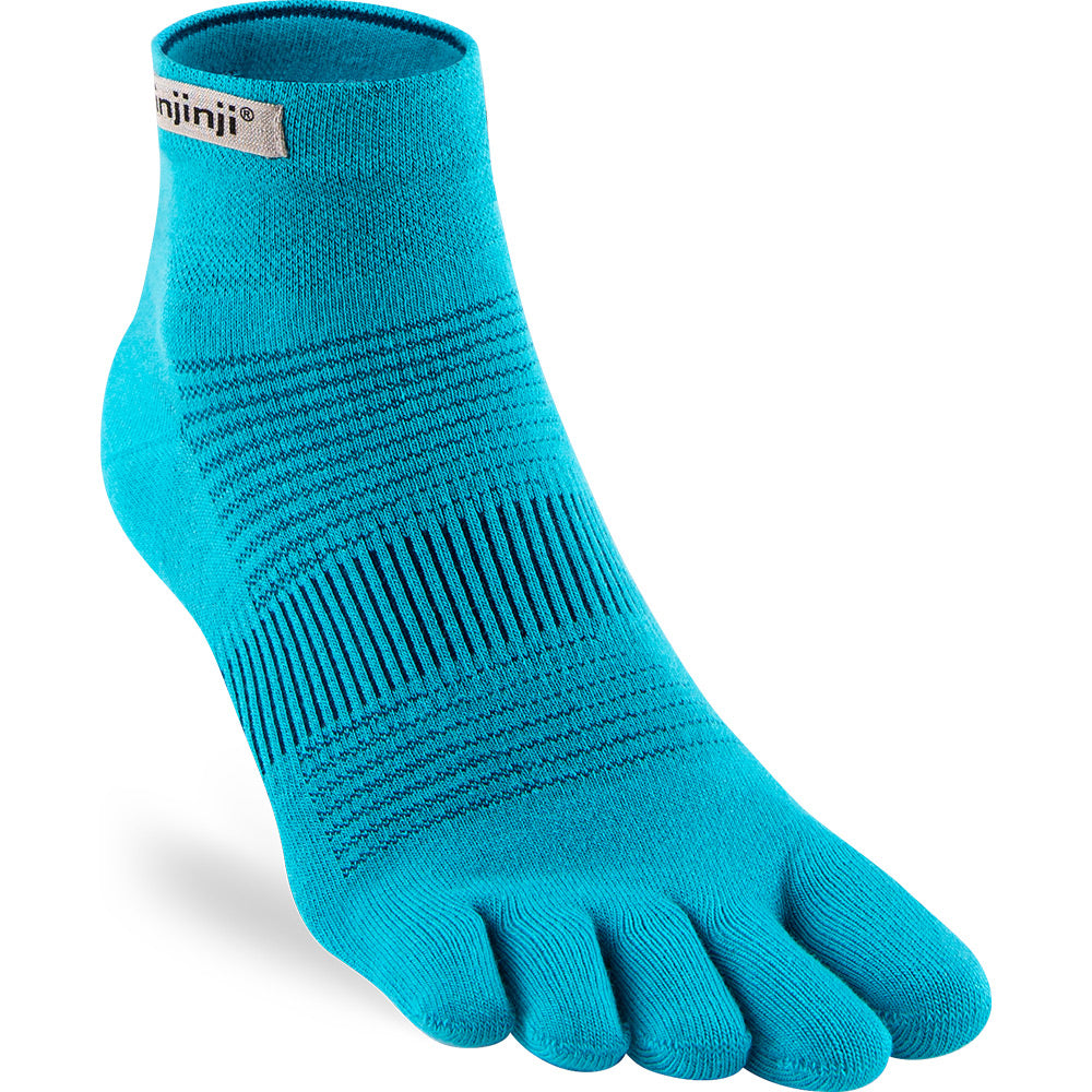 Calcetines Run Lightweight Mini-Crew Pacific Blue