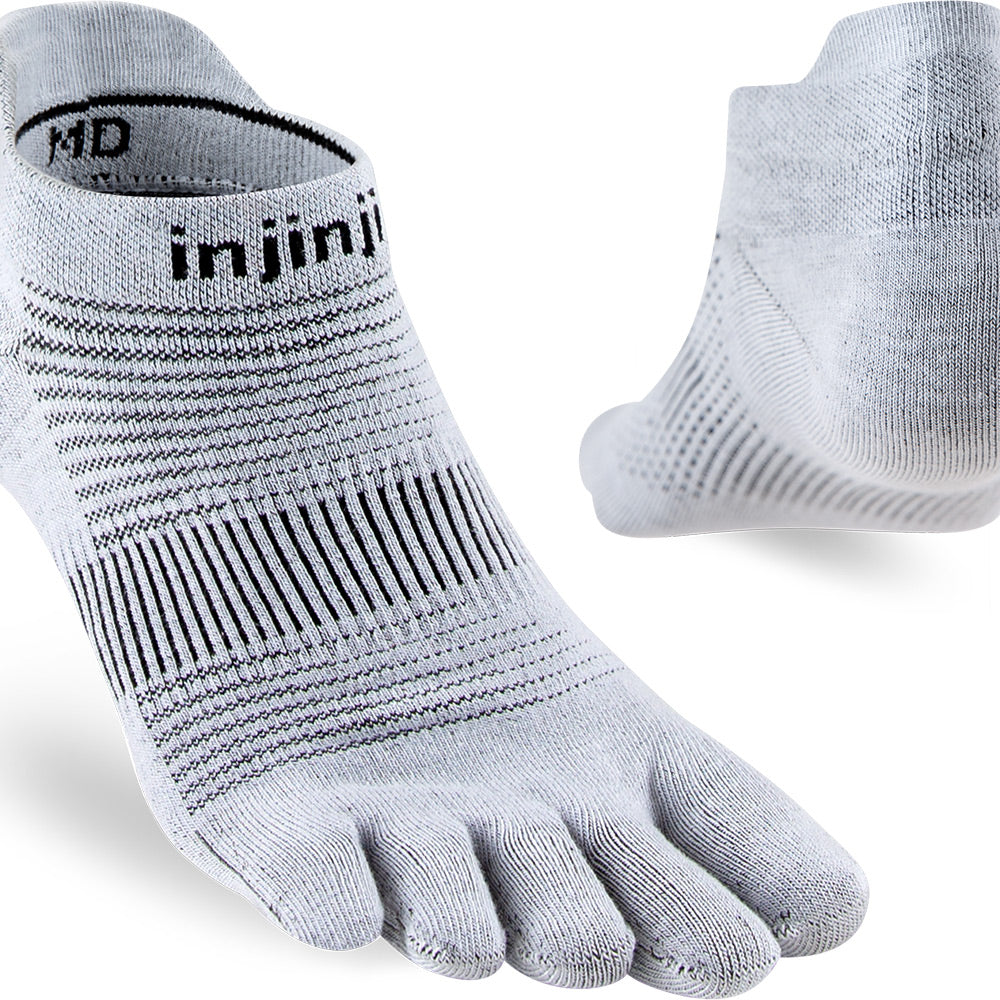 Calcetines Run Original Weight No-Show Grey