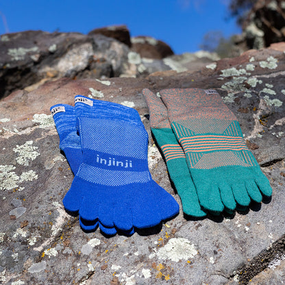 Calcetines Trail Midweight Mini-Crew Marina