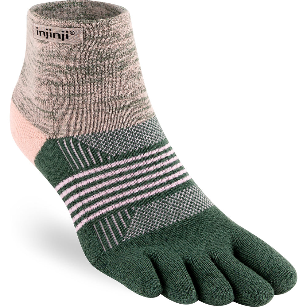Calcetines Women's Trail Midweight Mini-Crew Kelp