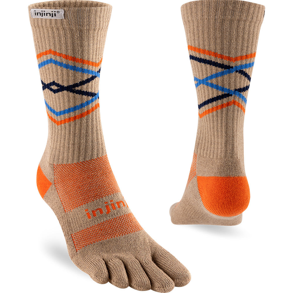 Calcetines Trail Midweight Crew Grain