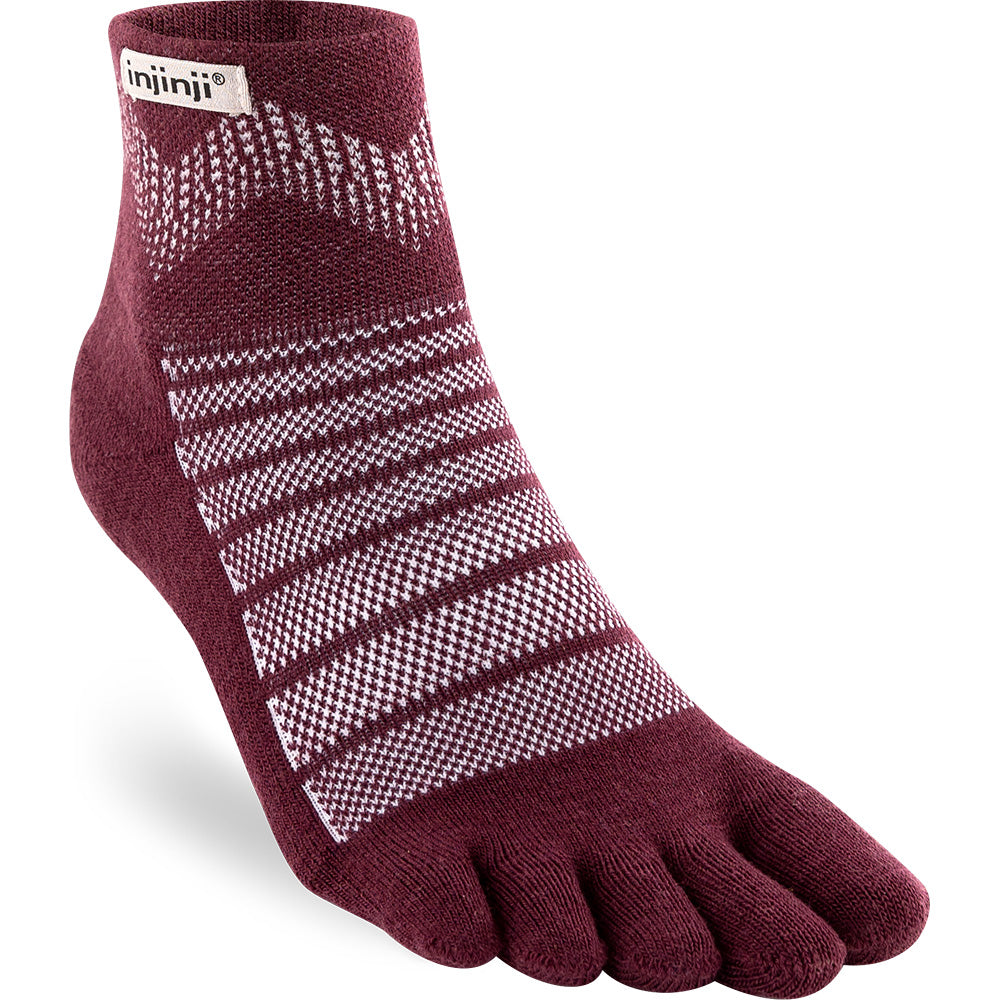 Calcetines Outdoor Midweight Mini-Crew Wool Garnet