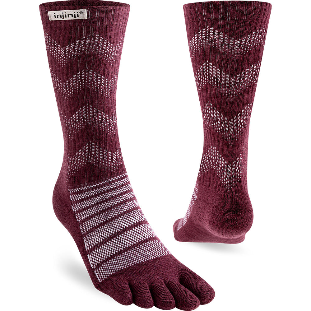 Calcetines Outdoor Midweight Crew Wool Garnet