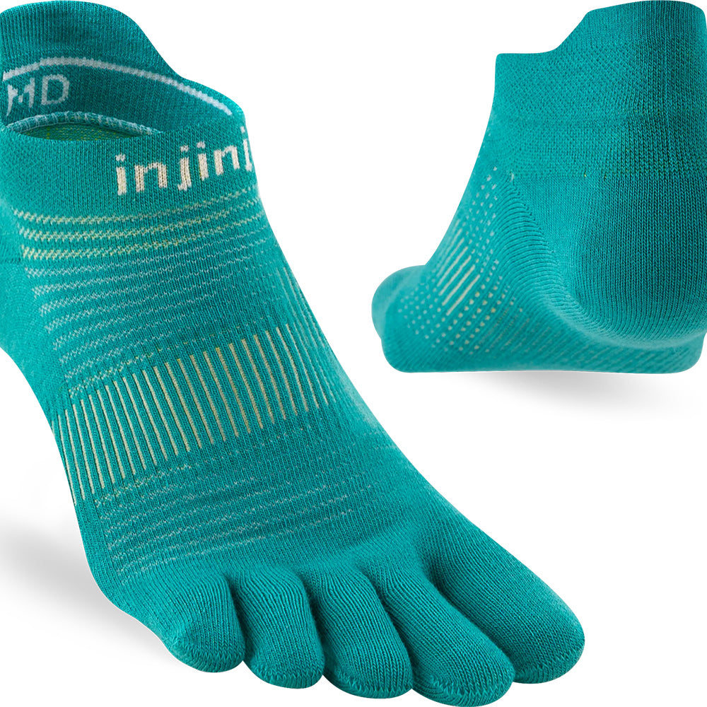 Calcetines Run Lightweight No-Show Atlantis