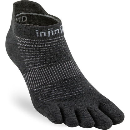 Calcetines Run Lightweight No-Show Black