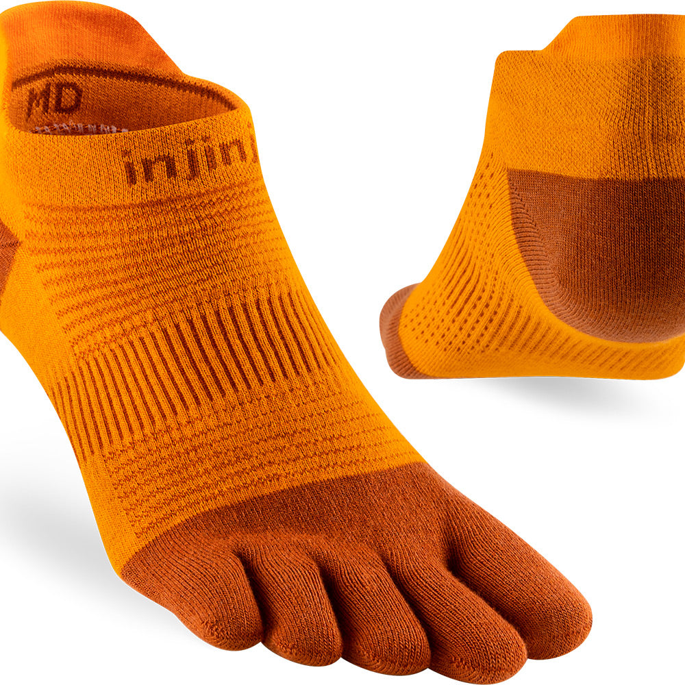 Calcetines Run Lightweight No-Show Campfire
