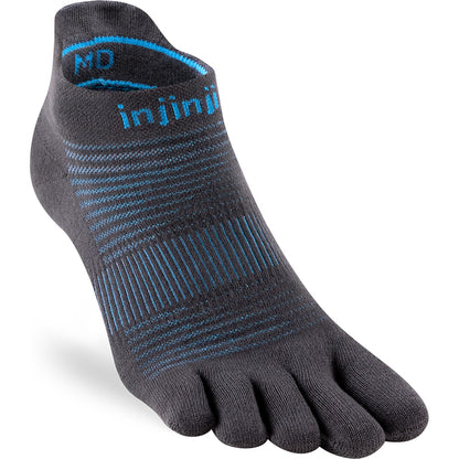 Calcetines Run Lightweight No-Show Carbon