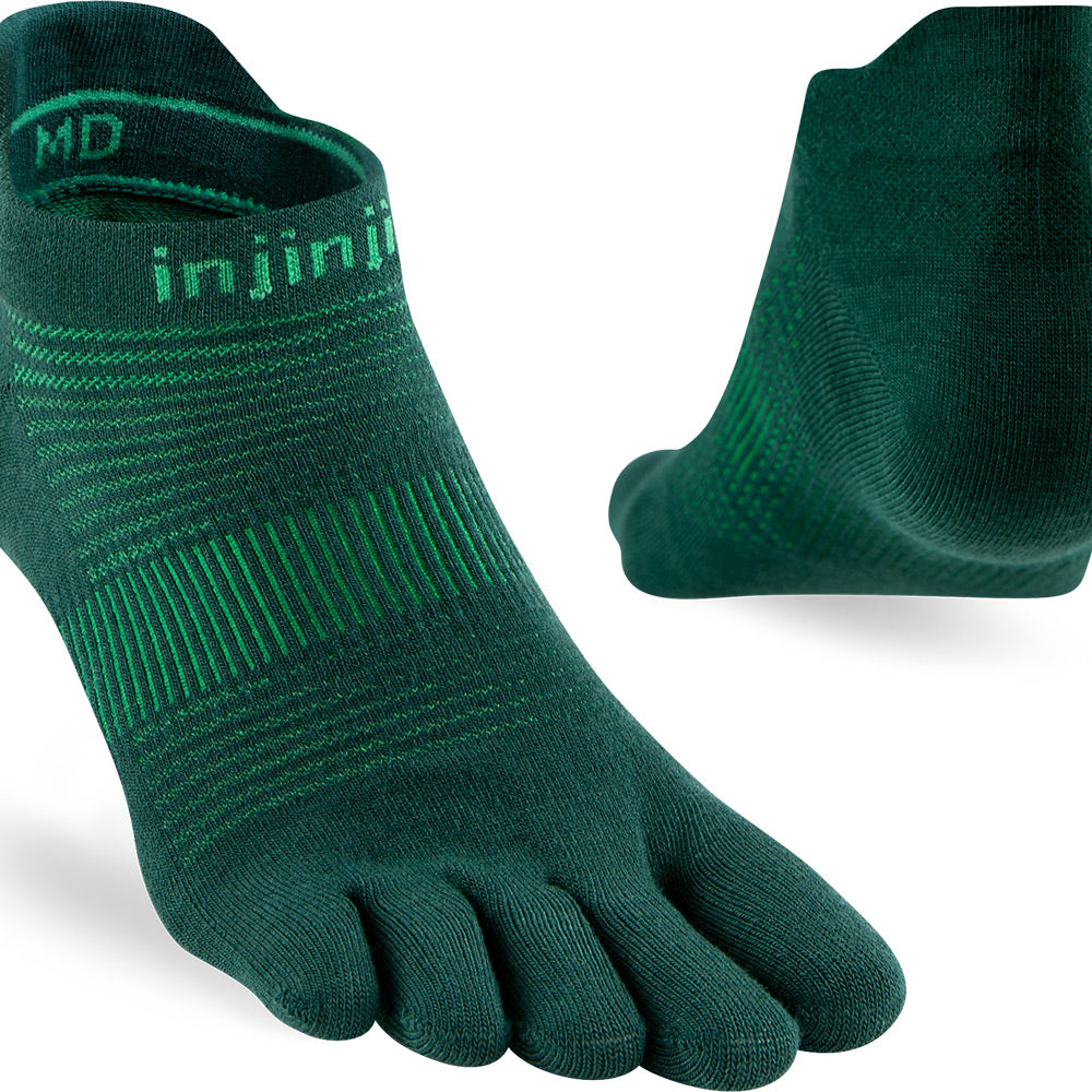 Calcetines Run Lightweight No-Show Jade