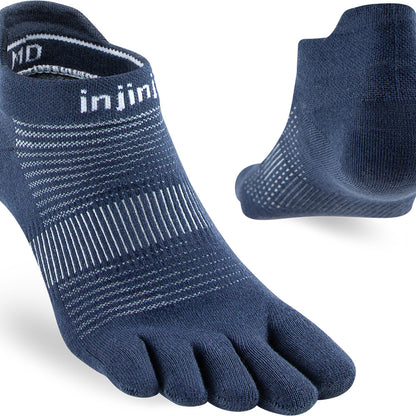 Calcetines Run Lightweight No-Show Navy
