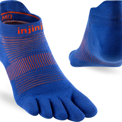 Calcetines Run Lightweight No-Show Sapphire