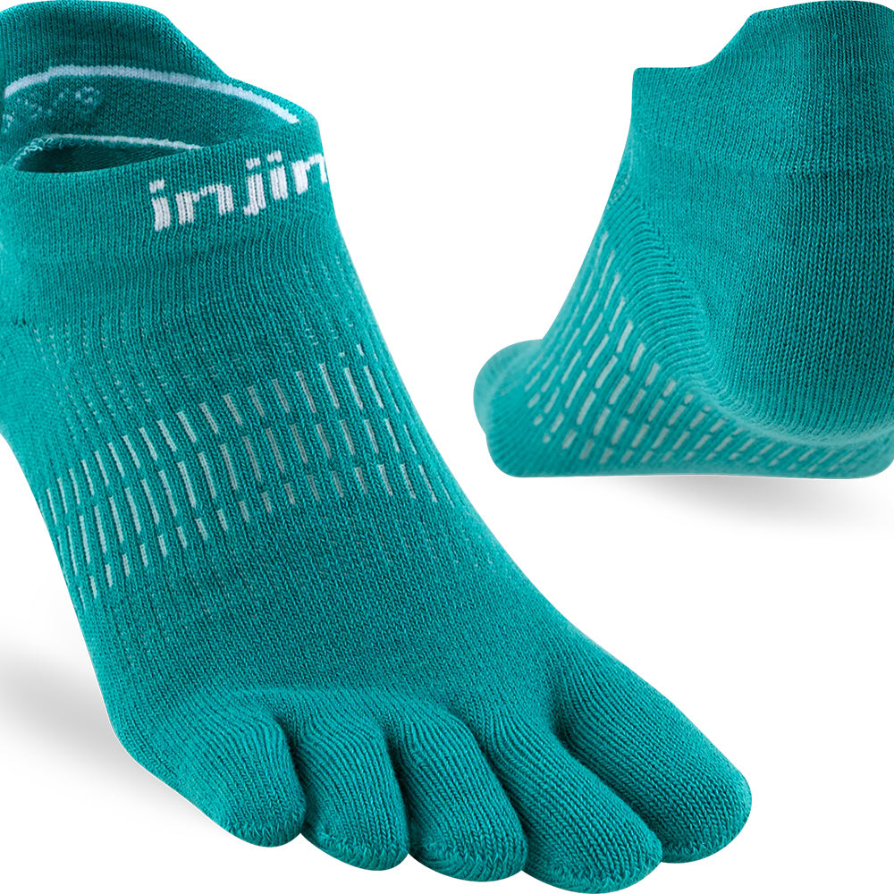 Calcetines Women's Run Lightweight No-Show Atlantis