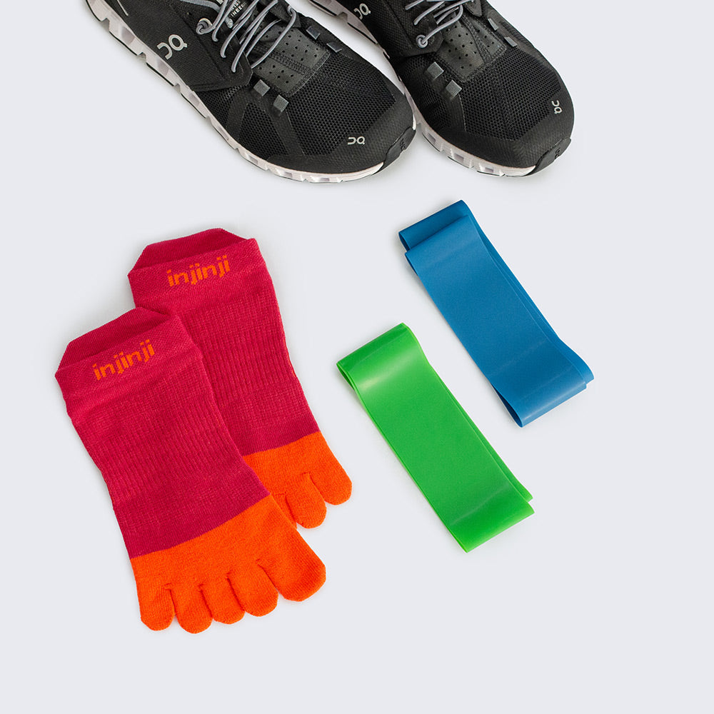 Calcetines Women's Run Lightweight No-Show Chili