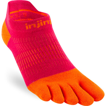 Calcetines Women's Run Lightweight No-Show Chili