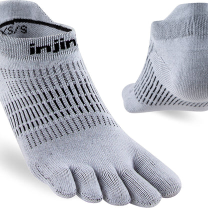 Calcetines Women's Run Lightweight No-Show Grey
