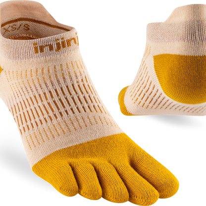 Calcetines Women's Run Lightweight No-Show Golden Spice