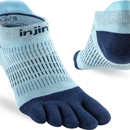 Calcetines Women's Run Lightweight No-Show Heron