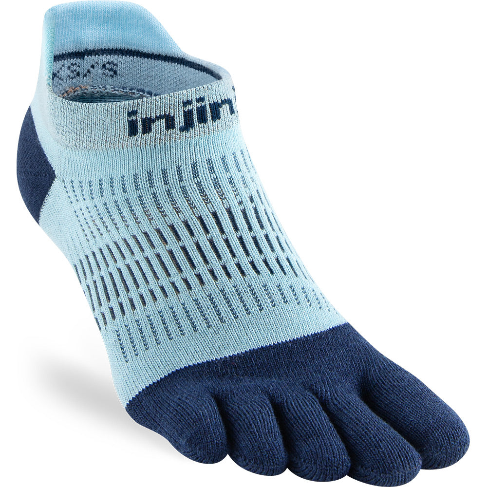 Calcetines Women's Run Lightweight No-Show Heron