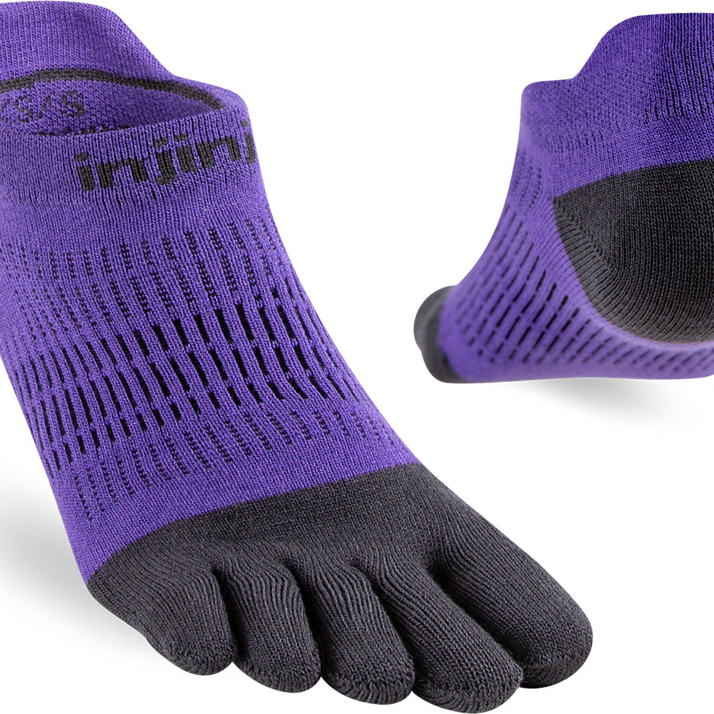 Calcetines Women's Run Lightweight No-Show Nightscape