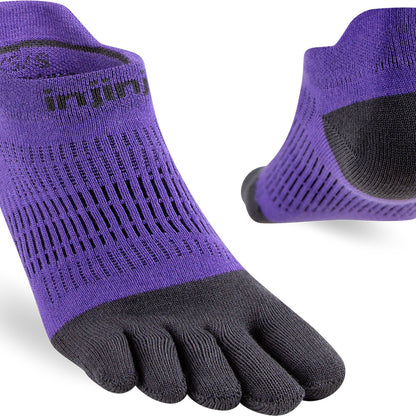 Calcetines Women's Run Lightweight No-Show Nightscape