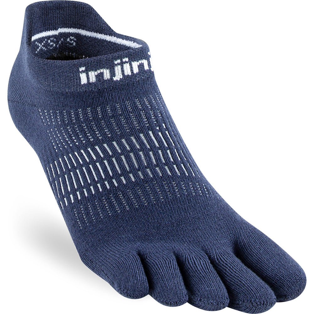 Calcetines Women's Run Lightweight No-Show Navy