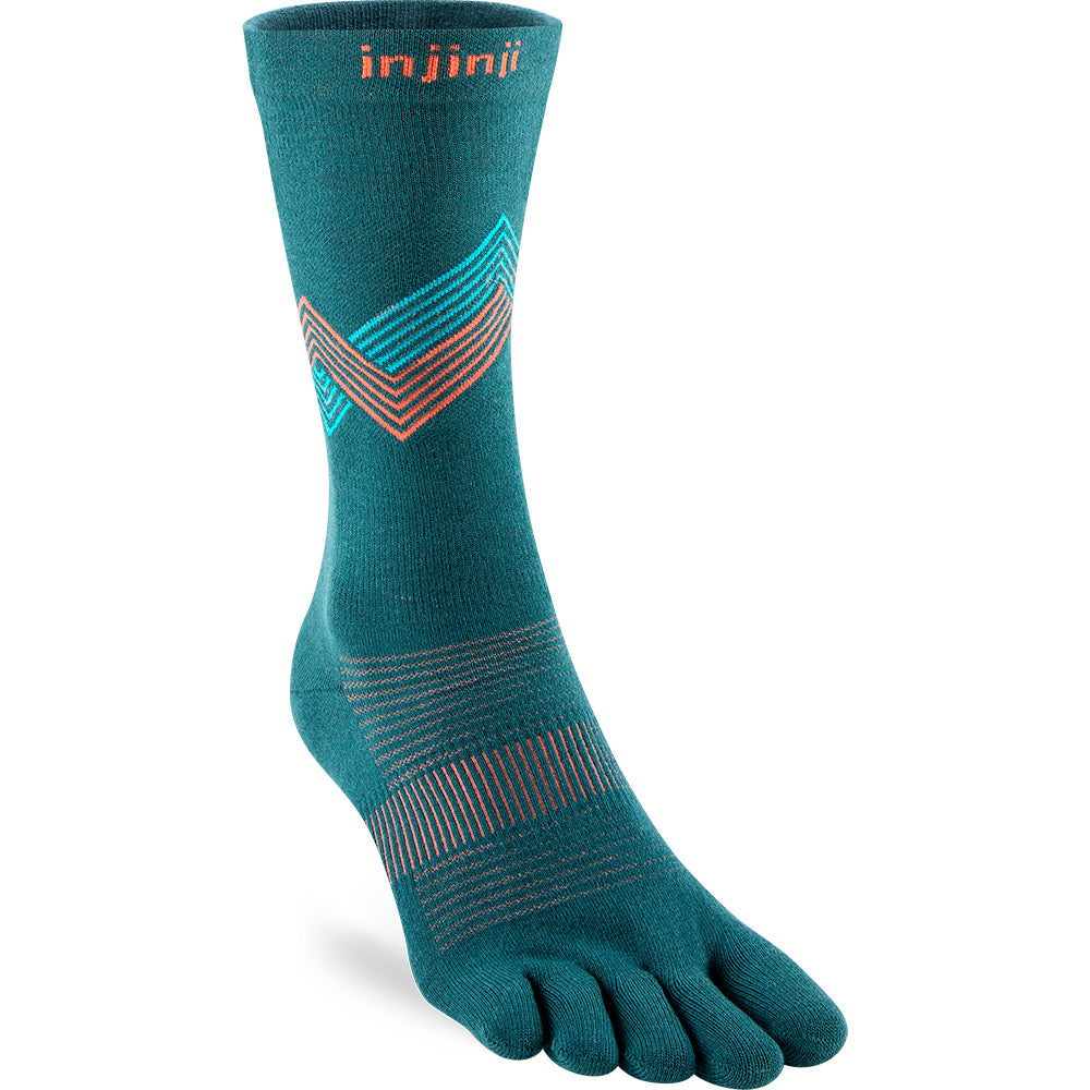 Calcetines Run Lightweight Crew Lagoon