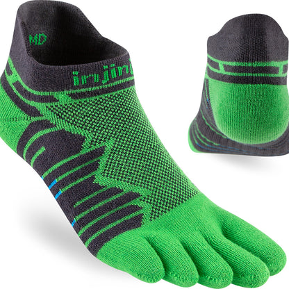 Calcetines Ultra Run No-Show Emerald