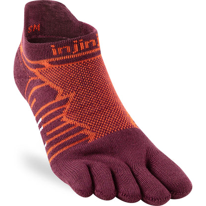 Calcetines Ultra Run No-Show Mahogany
