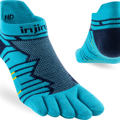 Calcetines Ultra Run No-Show Pacific Blue