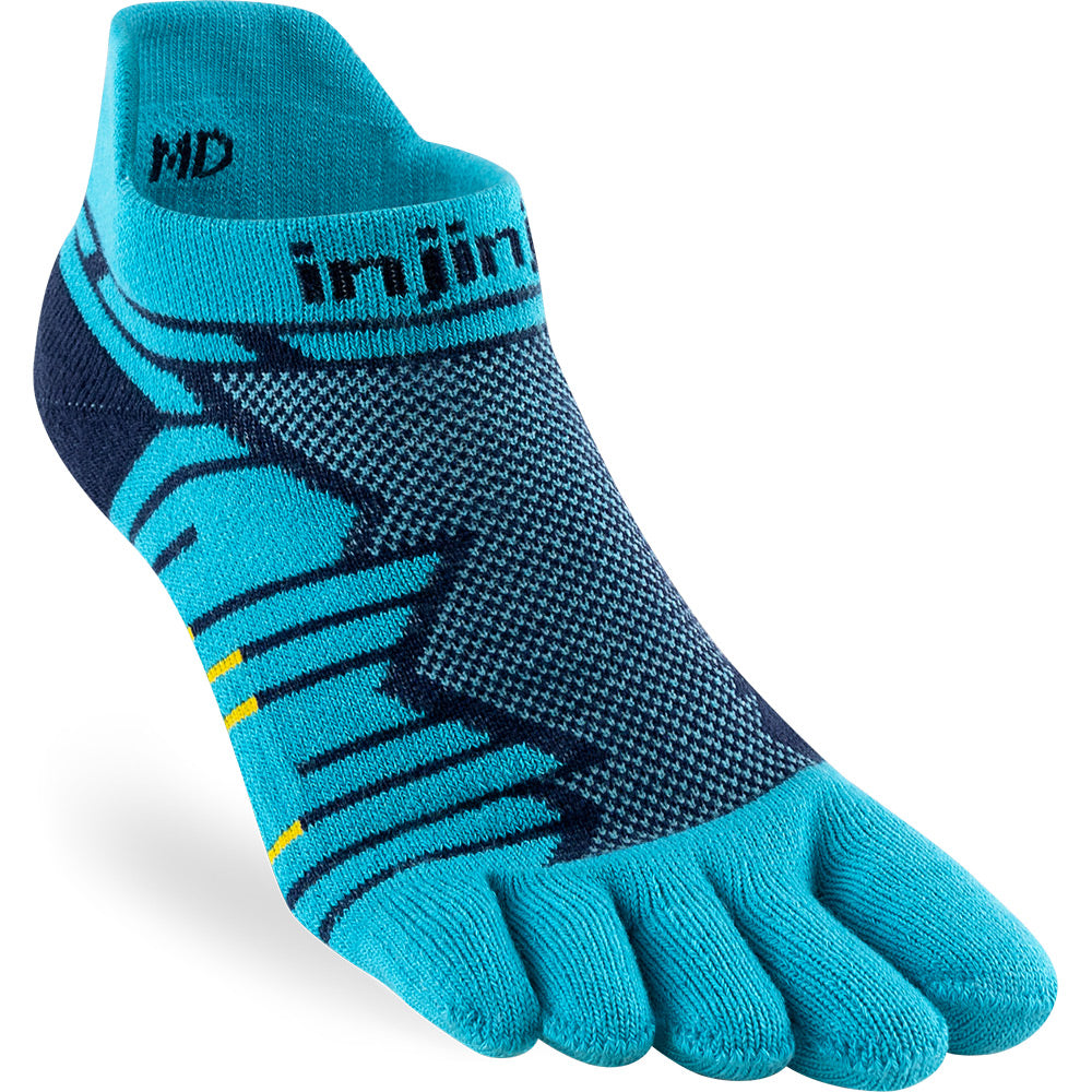 Calcetines Ultra Run No-Show Pacific Blue