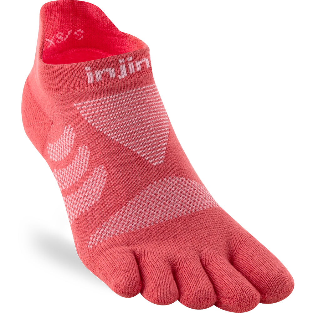 Calcetines Women's Ultra Run No-Show Coral