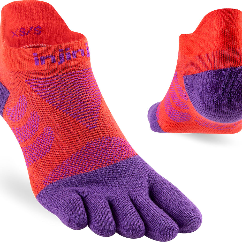 Calcetines Women's Ultra Run No-Show Razzmatazz
