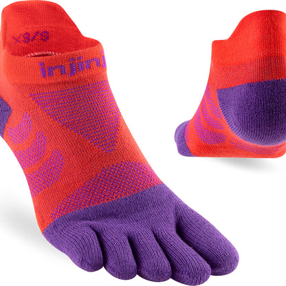 Calcetines Women's Ultra Run No-Show Razzmatazz