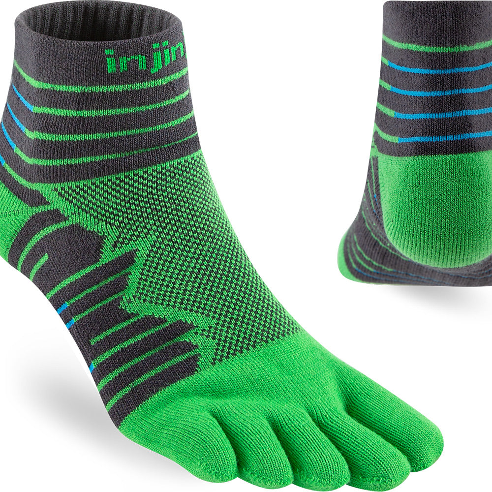 Calcetines Ultra Run Mini-Crew Emerald