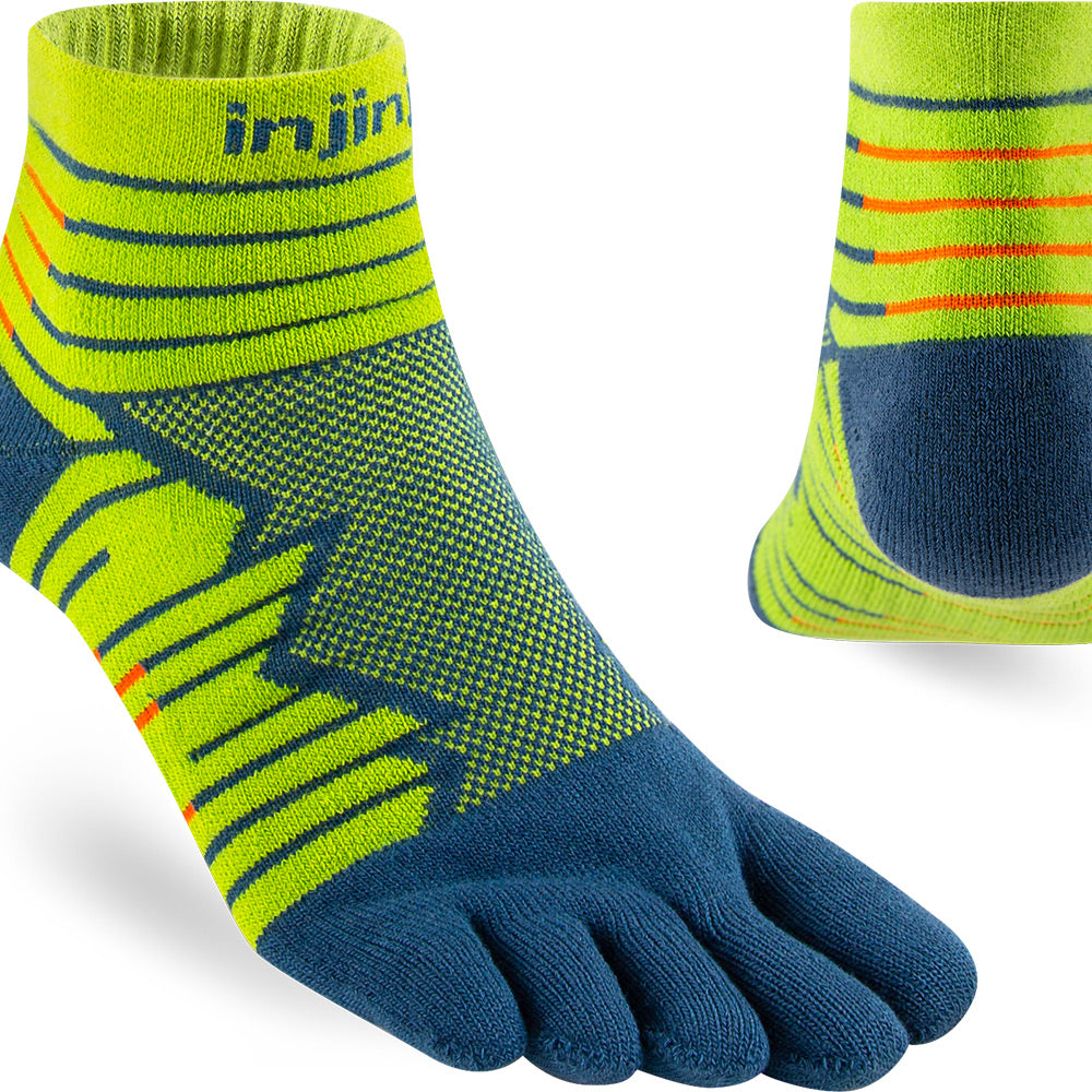 Calcetines Ultra Run Mini-Crew Moss