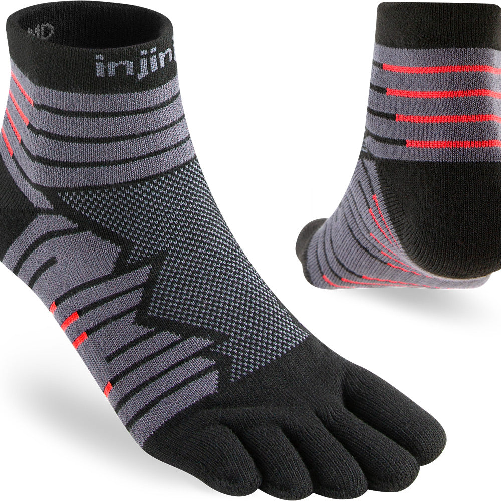 Calcetines Ultra Run Mini-Crew Onyx