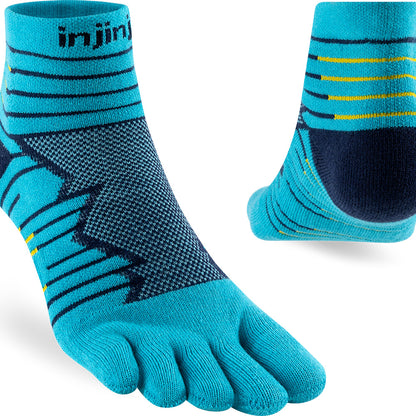 Calcetines Ultra Run Mini-Crew Pacific Blue