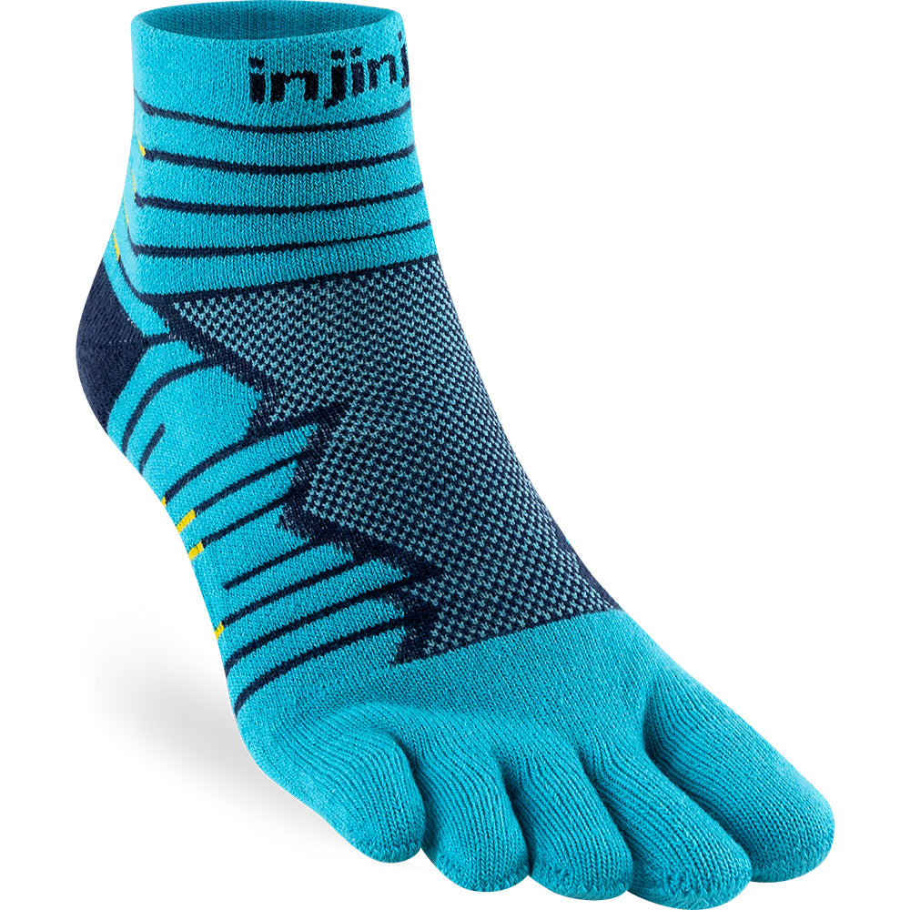 Calcetines Ultra Run Mini-Crew Pacific Blue
