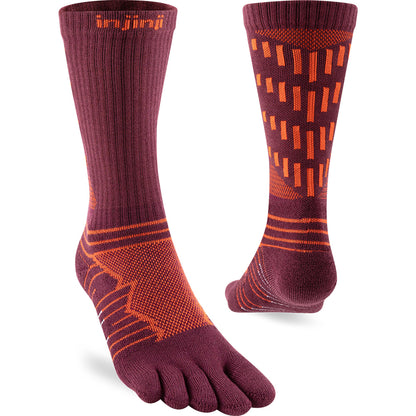 Calcetines Ultra Run Crew Mahogany