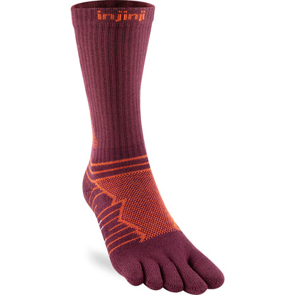 Calcetines Ultra Run Crew Mahogany